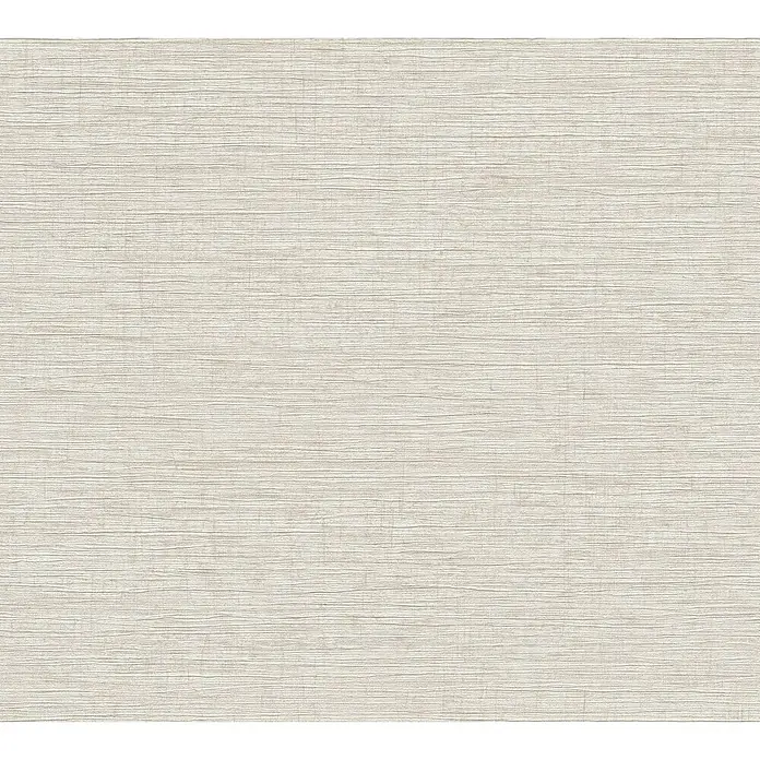 A.S. Création Metropolitan Stories II Vliestapete Uniquer - Creme, Uni, 10,05 x 0,53 m - Helle Tapete mit einer feinen horizontalen Textur, die eine schlichte und elegante Optik für jeden Raum schafft.