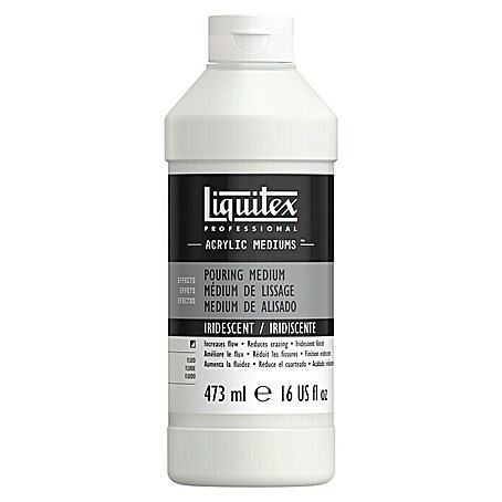 Liquitex Professional Gießmedium Irisierend (473 ml, Transparent)