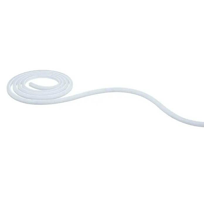 Paulmann MaxLED LED-Band Flow Basisset - Länge: 1,5 m - Weiße LED-Neon-Flex-Lichtleiste, ideal für dekorative Beleuchtung. Das flexible Material ermöglicht eine einfache Installation und Anpassung.