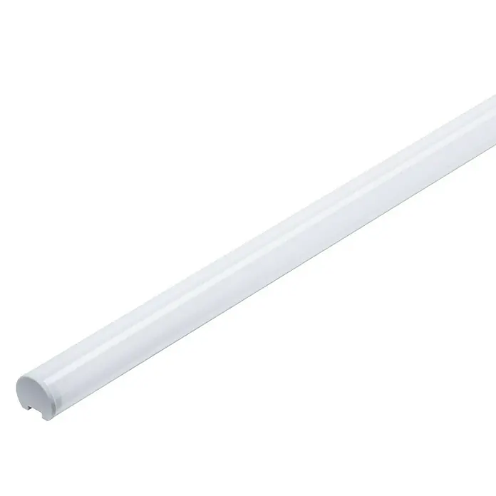 Paulmann Barra de perfil - L x Al: 2 m x 22 mm - Primer plano de un tubo de luz LED blanco, ideal para soluciones de iluminación contemporáneas. Este elemento proporciona una iluminación eficiente y brillante.