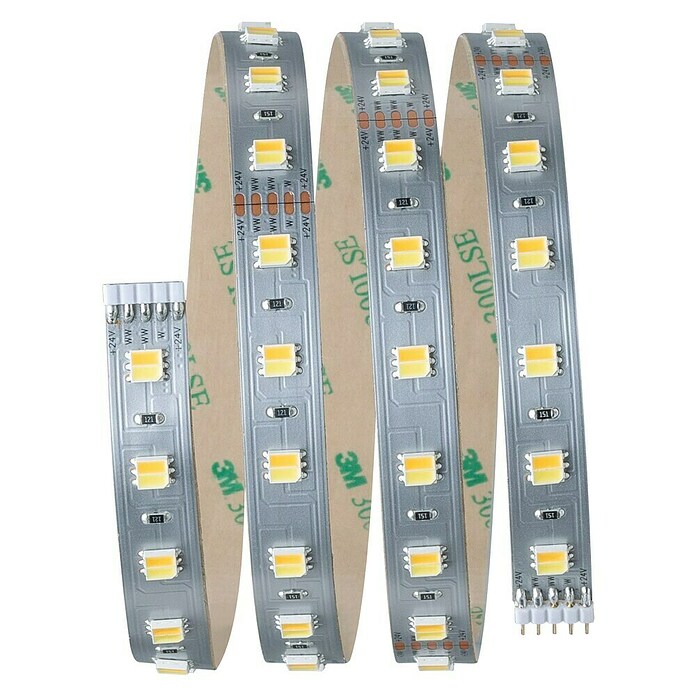 Paulmann MaxLED Tira LED Smart Home (Plateado, L x Al: 1 m x 3 mm) | BAUHAUS