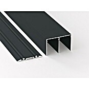 Room Plaza Easy Schienen-Bau-Set (Passend für: Room Plaza Easy Schiebetür-Bau-Sets, 2.488 mm, Schwarz) | BAUHAUS