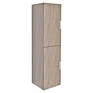 Hoge kast MDF licht eiken (35 x 35 x 140 cm, Eiken licht)