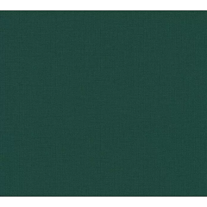 A.S. Création Metropolitan Stories II Vliestapete Textil-Uni - Grün, Uni, 10,05 x 0,53 m - Detailaufnahme