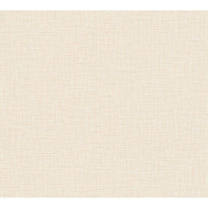 AS Creation Metropolitan Stories II Vliestapete Textil-Uni (Beige, Uni, 10,05 x 0,53 m) | BAUHAUS