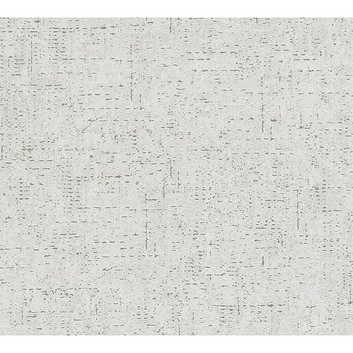 A.S. Création Metropolitan Stories II Vliestapete (Mittelgrau, Uni, 10,05 x 0,53 m) | BAUHAUS