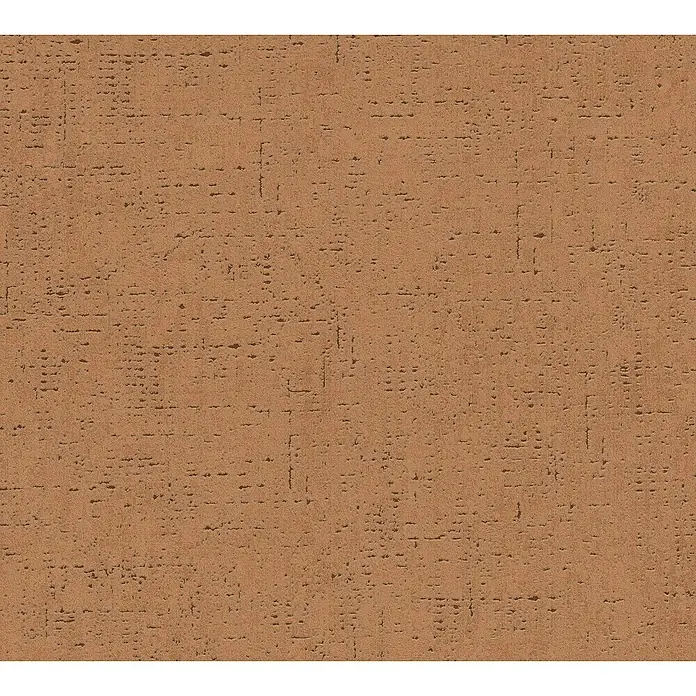 A.S. Création Metropolitan Stories II Vliestapete - Rostbraun, Uni, 10,05 x 0,53 m - Braune, strukturierte Wand: Eine Nahaufnahme zeigt die Oberfläche einer strukturierten, braunen Wand mit ihrer unebenen und detailreichen Textur.