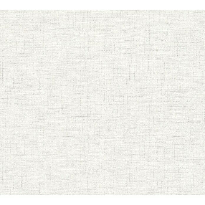 AS Creation Metropolitan Stories II Vliestapete Textil-Uni (Creme, Uni, 10,05 x 0,53 m) | BAUHAUS