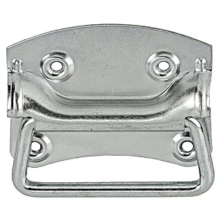 Stabilit Asa para caja (L x An: 80 x 70 mm, Acero, Plata)