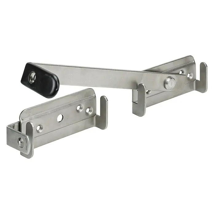 Vormann Doppeltorüberwurf - L x B: 250 x 25 mm - Aufnahmeelemente für Transportroller.