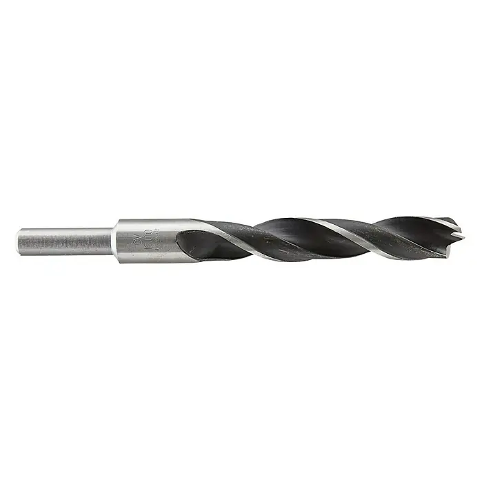 Wolfcraft Holzbohrer - Durchmesser Bohrer: 16 mm, Länge: 160 mm, 1 Stk. - Das Bild zeigt einen Spiralbohrer, ein Werkzeug zum Bohren von Löchern.