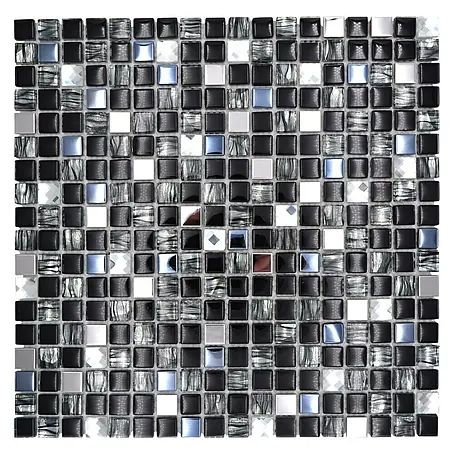 Mosaikfliese Quadrat Crystal Mix XCM M780