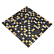 Mosaikfliese XRS S3K (30 x 30 cm, Schwarz, Matt)