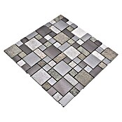 Mosaikfliese Mix XSA 525 (30 x 30 cm, Grau, Matt)