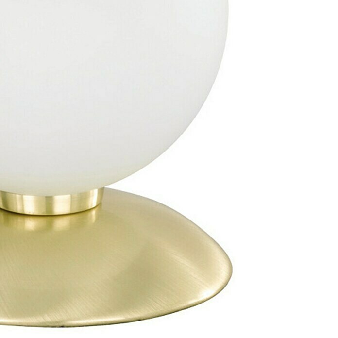 Paul Neuhaus Okrugla stolna svjetiljka Bubba (S 1 žaruljom, 28 W, Topla bijela, Opal, Visina: 13 cm)