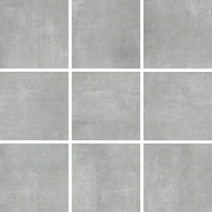 Feinsteinzeugfliese One Grey - 74,5 x 74,5 cm, Grau, Matt - Graue Fliesenmuster für Wand- und Bodengestaltung, ideal für moderne Innenräume. Die Betonoptik verleiht jedem Raum eine schlichte Eleganz.