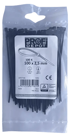 Profi Kabelbinder Schwarz Weiß UV-Beständig Extrem Zugfest 100/500/1000 Stück Selbstsichernde Kabelbinder für drinnen und draußen (500, Weiß, 3,6 mm x 150 mm Profi Kabelbinder Schwarz Weiß UV-Beständig Extrem Zugfest 100/500/1000 Stück Selbstsichernde Kabelbinder für drinnen und draußen (500, Weiß, 3,6 mm x 150 mm
