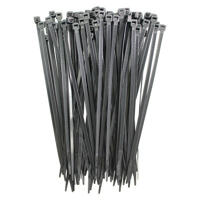 Kabelbinder schwarz kaufen - 100 Stk.