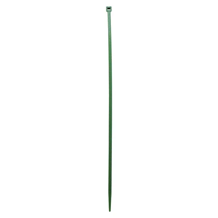 Voltomat Kabelbinder - Grün, 290 x 4,8 mm, 100 Stk. - Grüner Kabelbinder aus Nylon. Der robuste Kabelbinder ist ideal, um Kabel oder andere Gegenstände zu befestigen und zu organisieren.