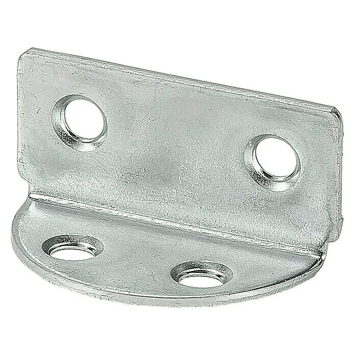 Stabilit Spanplattenhalter verzinktL x B: 40 x 19 mm, Silber, Stahl Diagonal View