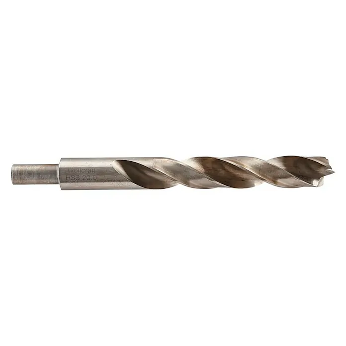 Wolfcraft Holzbohrer HSS Professional - 1 Stk., Durchmesser Bohrer: 20 mm - Aufnahme einer Wolfcraft HSS 20.0 Spiralbohrer, ein unverzichtbares Werkzeug für präzise Bohrarbeiten, ideal für Handwerker und Heimwerker gleichermaßen.