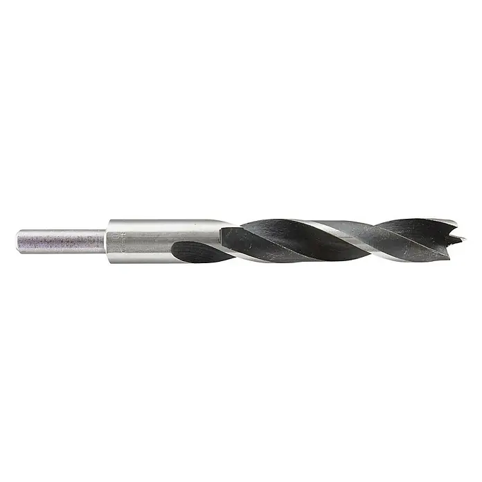 Wolfcraft Holzbohrer - Durchmesser Bohrer: 18 mm, Länge: 180 mm, 1 Stk. - Nahaufnahme eines Holzbohrers, der für saubere und präzise Löcher in Holzwerkstoffen entwickelt wurde. Er ist robust und langlebig.