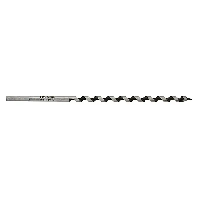 Wolfcraft Holzbohrer Standard - 1 Stk., Durchmesser Bohrer: 8 mm, Länge: 250 mm - Spiralbohrer von Wolfcraft, ideal für präzise Bohrungen in Holz. Robust und langlebig, für den professionellen Einsatz konzipiert.