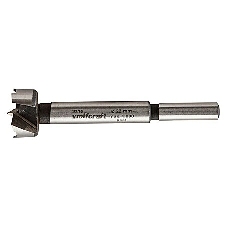 Wolfcraft Forstnerbohrer (Durchmesser Bohrer: 22 mm)