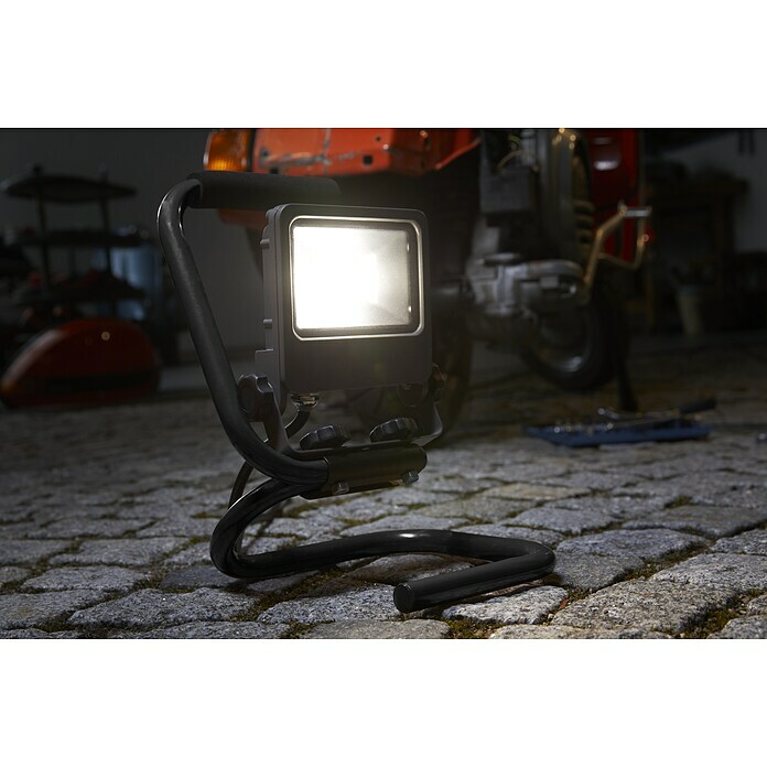 Osram LED-Strahler Floodlight (30 W, Schwarz, Tragegriff, IP65)