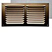 Rejilla de ventilación con mosquitera (20 x 10 cm, Bronce, Espesor: 0,8 mm) | BAUHAUS