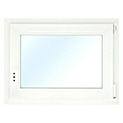 Solid Elements Kunststofffenster Eco Line (B x H: 90 x 60 cm, DIN Anschlag: Rechts, Weiß)