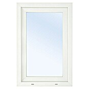 Solid Elements Kunststofffenster Eco Line (B x H: 75 x 90 cm, DIN Anschlag: Links, Weiß)