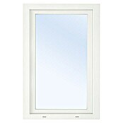 Solid Elements Kunststofffenster Eco Line (B x H: 90 x 120 cm, DIN Anschlag: Links, Weiß)