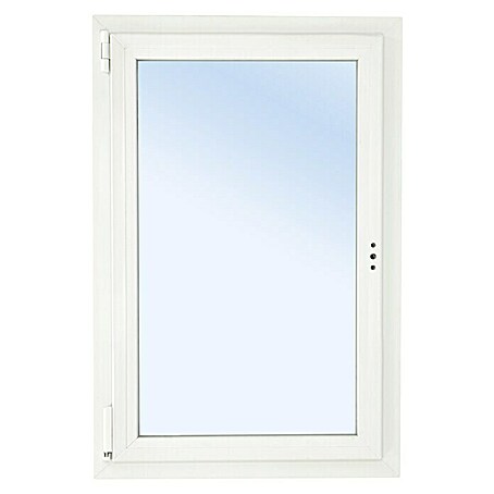 Solid Elements Kunststofffenster Classic Line (B x H: 90 x 120 cm, DIN Anschlag: Links, Weiß)
