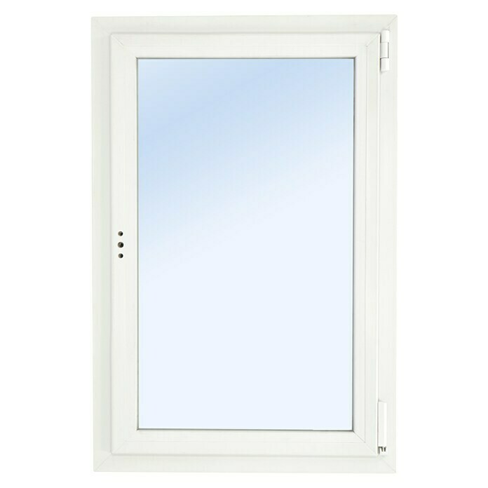 Solid Elements Kunststofffenster Classic Line (B x H: 105 x 120 cm, DIN Anschlag: Rechts, Weiß)