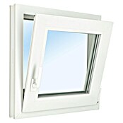 Solid Elements Kunststofffenster Eco Line (B x H: 60 x 60 cm, DIN Anschlag: Rechts, Weiß)