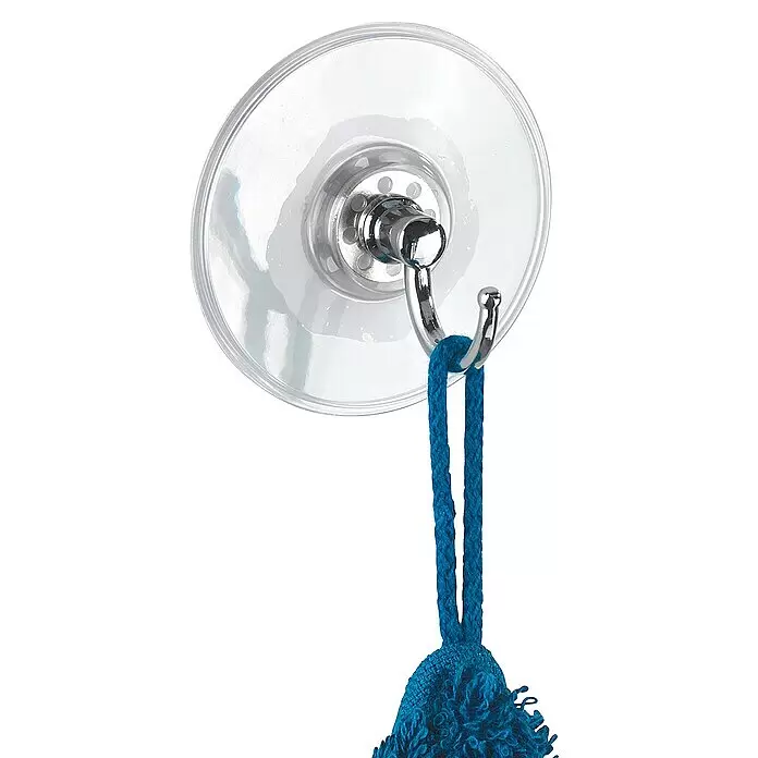 Wenko Saugnapf-Haken Atero - Durchmesser: 7 cm, Chrom - Detailaufnahme
