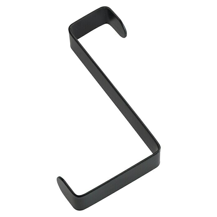 Wenko Kuka za vrata  (4 Kom., Metal, Crne boje) | BAUHAUS