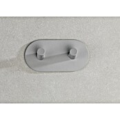Wenko Handtuchhaken Duo (Anzahl Haken: 2 Stk., Edelstahl, Grau) | BAUHAUS