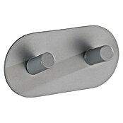 Wenko Handtuchhaken Duo (Anzahl Haken: 2 Stk., Edelstahl, Grau) | BAUHAUS
