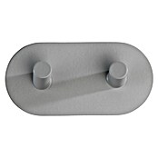 Wenko Handtuchhaken Duo (Anzahl Haken: 2 Stk., Edelstahl, Grau) | BAUHAUS