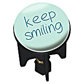 Wenko Design-Excenterstopfen Keep Smiling (Keep Smiling, Durchmesser: 3,9 cm) | BAUHAUS