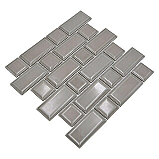 Mozaik pločica Metro Uni CG M04CM (29,4 x 29,1 cm, Sive boje, Sjaj)