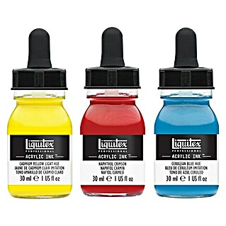 Liquitex Professional Set tinte za crtanje (3 Kom. x 30 ml, Boca s pipetom)