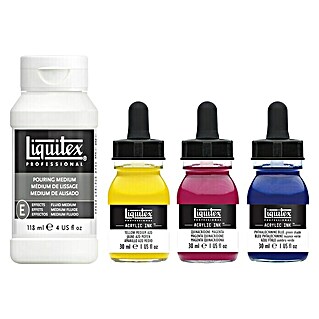 Liquitex Professional Set tinte za crtanje (3 Kom. x 30 ml, Boca s pipetom)