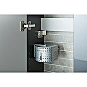 Camargue Fresh Waschtischunterschrank (21,9 x 59,8 x 60,4 cm, Mit Schwenkkorb & Duftgel, Berg Eiche, Matt)