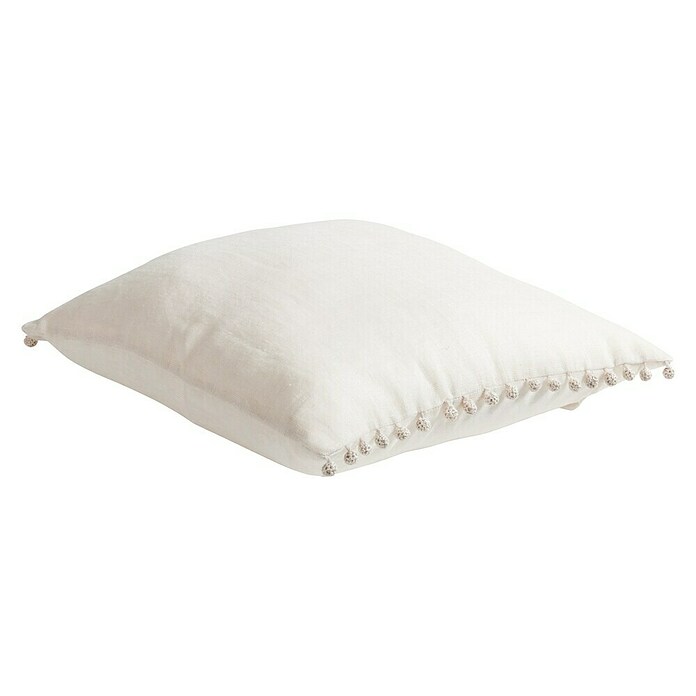 Kissen Liz (Creme, 45 x 45 cm, 50 % Baumwolle, 50 % Leinen) | BAUHAUS