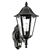 Eglo Wandlamp voor buiten Navedo (60 W, Zwart Zilver / Antraciet, Helder, IP44) | BAUHAUS