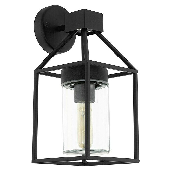 Eglo Wandlamp voor buiten Trecate (60 W, Zwart, IP44) | BAUHAUS