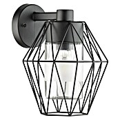 Eglo Wandlamp voor buiten Canove (60 W, Kleur behuizing: Zwart, Kleur scherm: Helder, IP55) | BAUHAUS